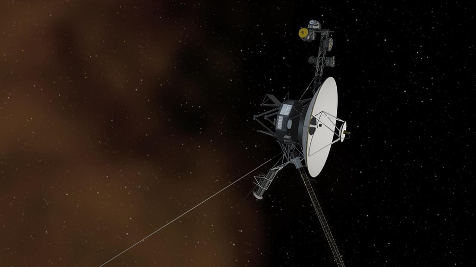 Voyager 1 Είσοδος σε Διαστρικό Χώρο Καλλιτεχνική Έννοια. Πιστώσεις: NASA/JPL-Caltech