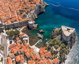 Aerial view of St. Lawrence Fortress