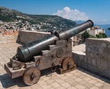 Old cannon at St. Lawrence Fortress